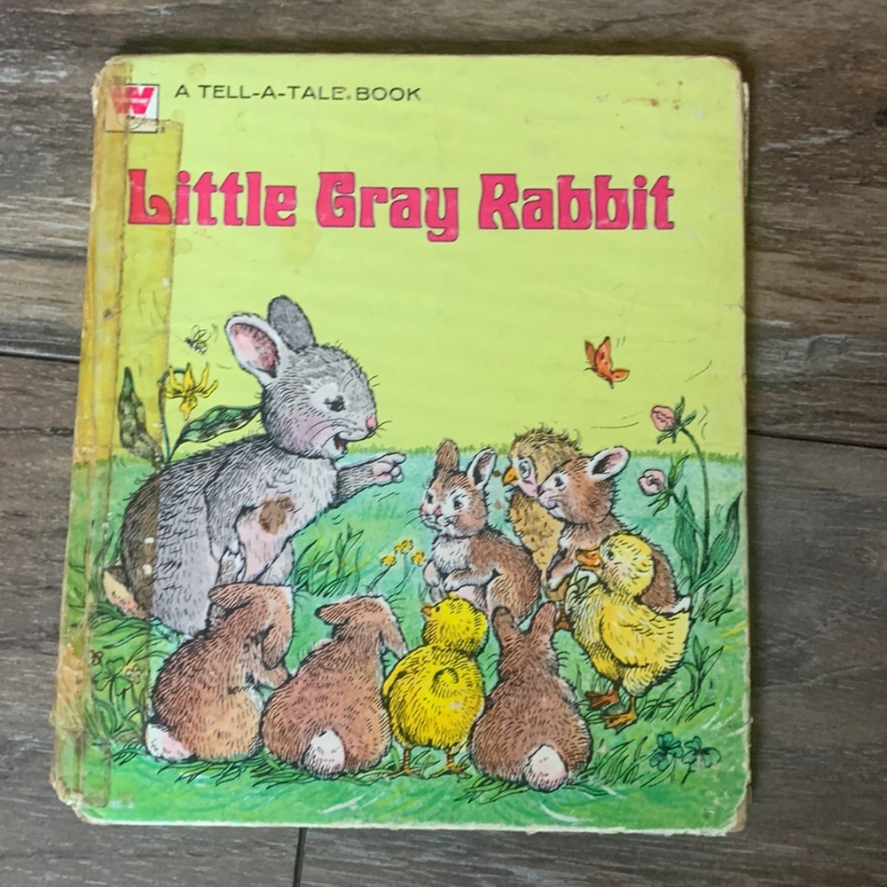 Little Gray Rabbit Vintage Book